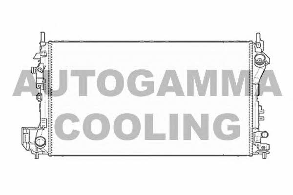 Autogamma 104184 Радіатор охолодження двигуна 104184: Приваблива ціна - Купити в Україні на EXIST.UA!