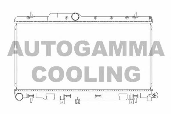 Autogamma 104187 Радіатор охолодження двигуна 104187: Купити в Україні - Добра ціна на EXIST.UA!