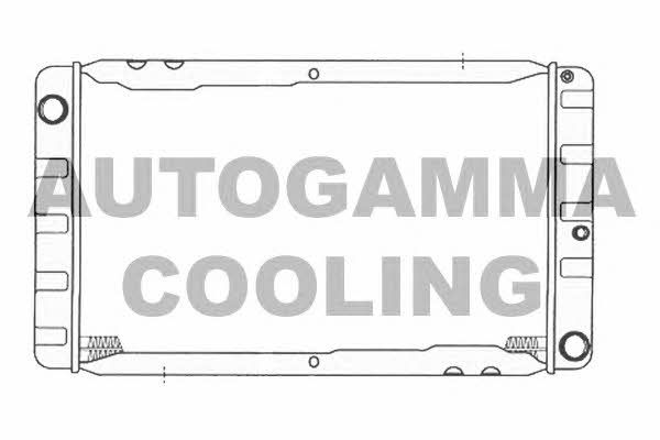 Autogamma 104199 Радіатор охолодження двигуна 104199: Купити в Україні - Добра ціна на EXIST.UA!