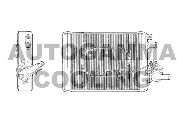 Autogamma 300990 Радіатор опалювача салону 300990: Купити в Україні - Добра ціна на EXIST.UA!