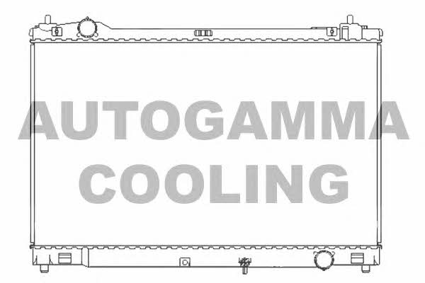 Autogamma 107228 Радіатор охолодження двигуна 107228: Купити в Україні - Добра ціна на EXIST.UA!