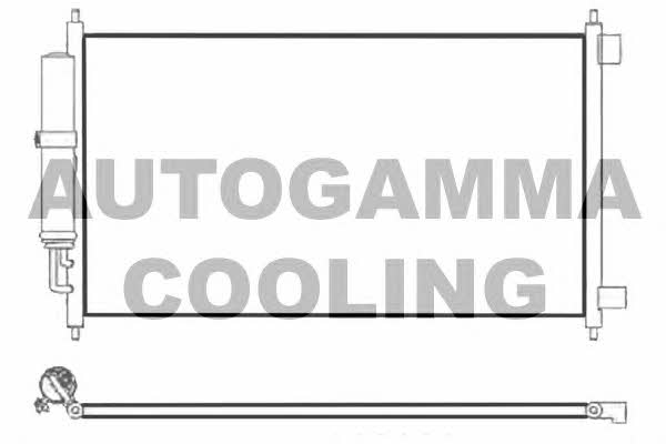 Autogamma 107435 Радіатор кондиціонера (Конденсатор) 107435: Купити в Україні - Добра ціна на EXIST.UA!