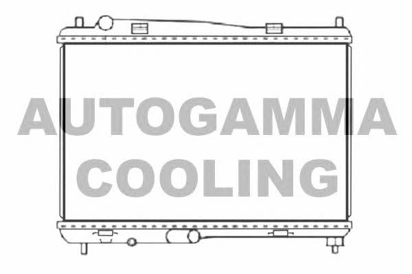 Autogamma 107415 Радіатор охолодження двигуна 107415: Купити в Україні - Добра ціна на EXIST.UA!