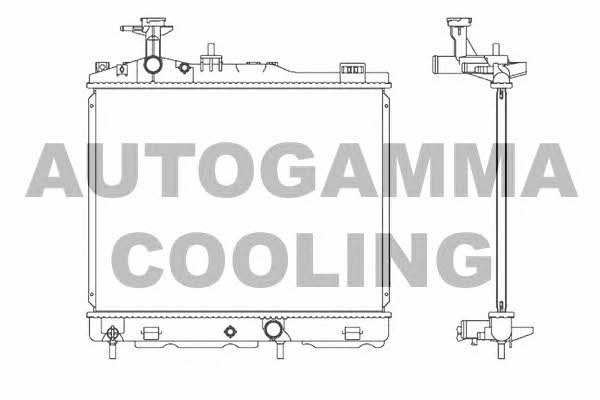 Autogamma 107365 Радіатор охолодження двигуна 107365: Купити в Україні - Добра ціна на EXIST.UA!