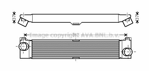 FTA4353 AVA Интеркулер