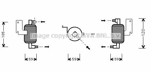 CND186 AVA Осушитель кондиционера