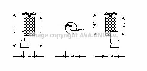 AVA CRD066 Осушувач кондиціонера CRD066: Купити в Україні - Добра ціна на EXIST.UA!