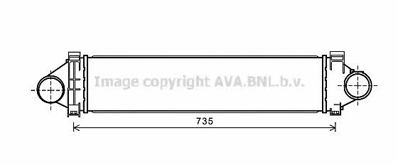 AU4213 AVA Интеркулер
