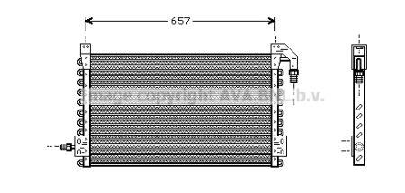 AVA VL5015 Радіатор кондиціонера (Конденсатор) VL5015: Купити в Україні - Добра ціна на EXIST.UA!