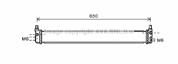 AVA TO2602 Радиатор охлаждения аккумуляторной батареи TO2602: Отличная цена - Купить в Украине на EXIST.UA! TO2602 AVA Радиатор охлаждения аккумуляторной батареи
