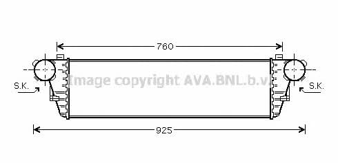MS4380 AVA Интеркулер