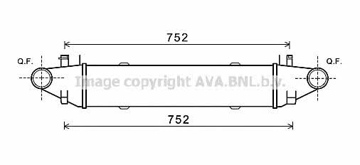 MSA4596 AVA Интеркулер