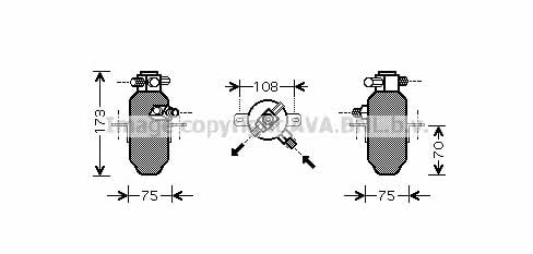 MSD374 AVA Осушитель кондиционера