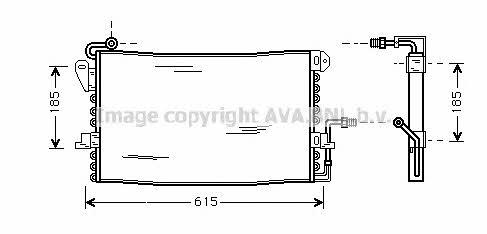 AVA FD5175 Радіатор кондиціонера (Конденсатор) FD5175: Купити в Україні - Добра ціна на EXIST.UA!