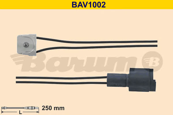 Barum BAV1002 Датчик зносу гальмівних колодок BAV1002: Купити в Україні - Добра ціна на EXIST.UA!