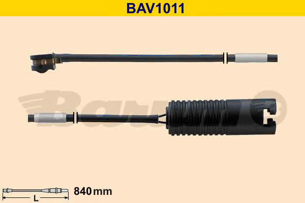 Barum BAV1011 Датчик зносу гальмівних колодок BAV1011: Купити в Україні - Добра ціна на EXIST.UA!