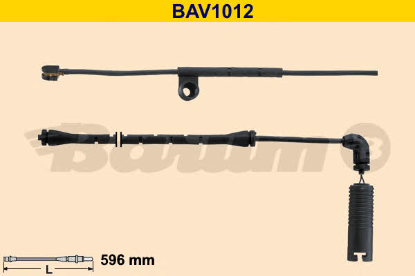 Barum BAV1012 Датчик зносу гальмівних колодок BAV1012: Купити в Україні - Добра ціна на EXIST.UA!
