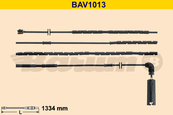 Barum BAV1013 Датчик зносу гальмівних колодок BAV1013: Приваблива ціна - Купити в Україні на EXIST.UA!