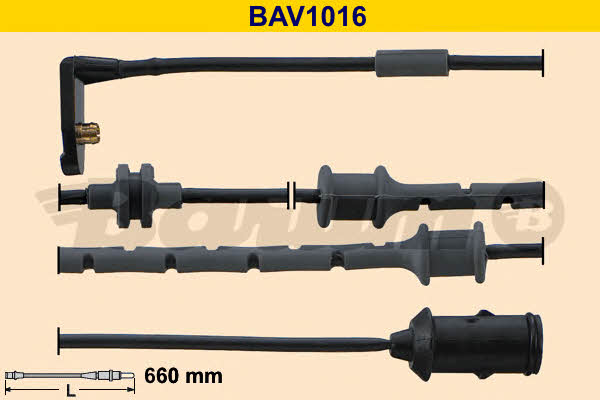 Barum BAV1016 Датчик зносу гальмівних колодок BAV1016: Купити в Україні - Добра ціна на EXIST.UA!