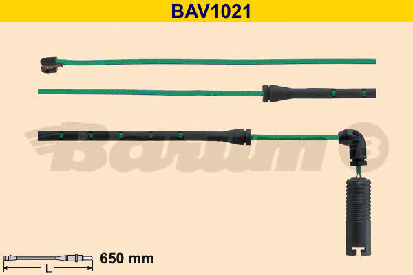 Barum BAV1021 Датчик зносу гальмівних колодок BAV1021: Купити в Україні - Добра ціна на EXIST.UA!