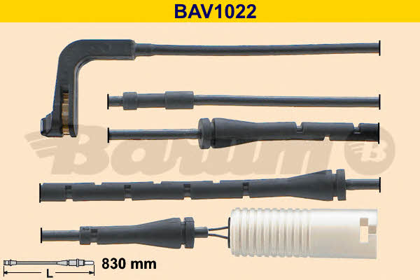 Barum BAV1022 Датчик зносу гальмівних колодок BAV1022: Купити в Україні - Добра ціна на EXIST.UA!