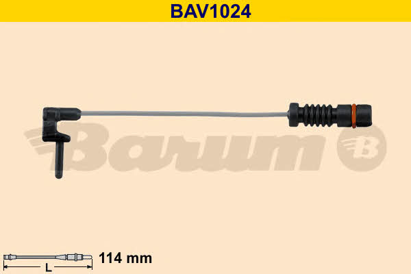 Barum BAV1024 Датчик зносу гальмівних колодок BAV1024: Купити в Україні - Добра ціна на EXIST.UA!
