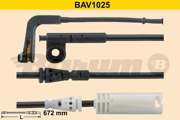 Barum BAV1025 Датчик зносу гальмівних колодок BAV1025: Купити в Україні - Добра ціна на EXIST.UA!
