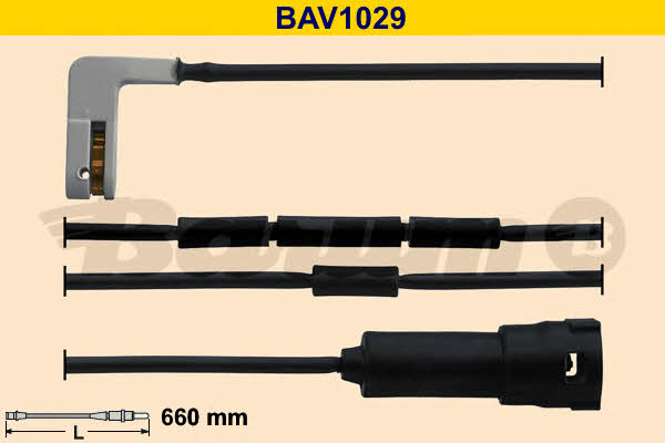 Barum BAV1029 Датчик зносу гальмівних колодок BAV1029: Купити в Україні - Добра ціна на EXIST.UA!