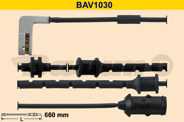 Barum BAV1030 Датчик зносу гальмівних колодок BAV1030: Купити в Україні - Добра ціна на EXIST.UA!