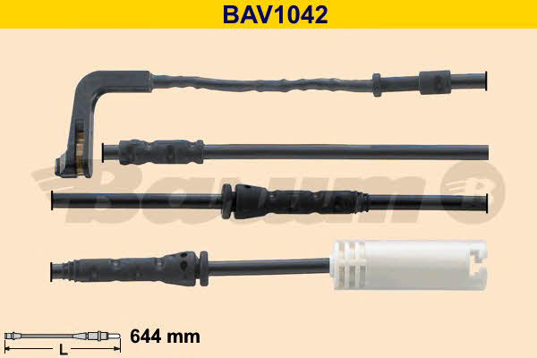 Barum BAV1042 Датчик зносу гальмівних колодок BAV1042: Купити в Україні - Добра ціна на EXIST.UA!