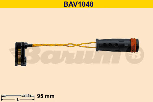 Barum BAV1048 Датчик зносу гальмівних колодок BAV1048: Приваблива ціна - Купити в Україні на EXIST.UA!
