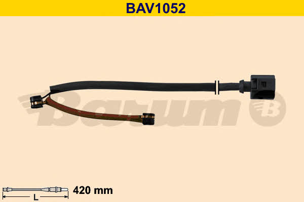 Barum BAV1052 Датчик зносу гальмівних колодок BAV1052: Купити в Україні - Добра ціна на EXIST.UA!