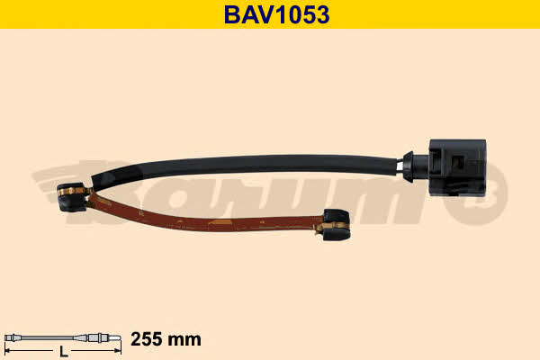 Barum BAV1053 Датчик зносу гальмівних колодок BAV1053: Купити в Україні - Добра ціна на EXIST.UA!
