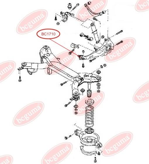 Сайлентблок Bcguma BC1710