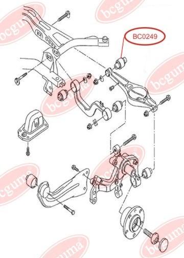 Сайлентблок Bcguma BC0249