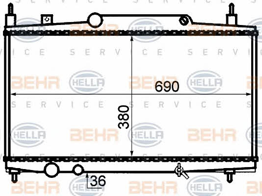 Купити Behr-Hella 8MK376717591 – суперціна на EXIST.UA!