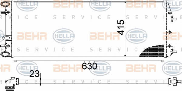 Купити Behr-Hella 8MK 376 717-704 за низькою ціною в Україні!