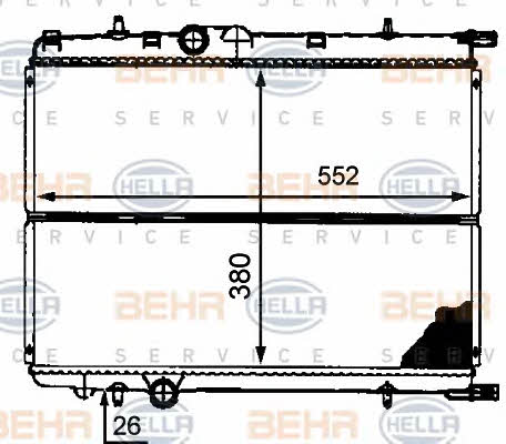 Купити Behr-Hella 8MK 376 718-151 за низькою ціною в Україні!