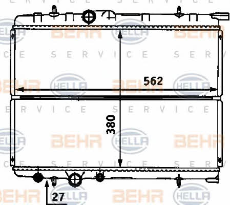 Купити Behr-Hella 8MK 376 718-161 за низькою ціною в Україні!