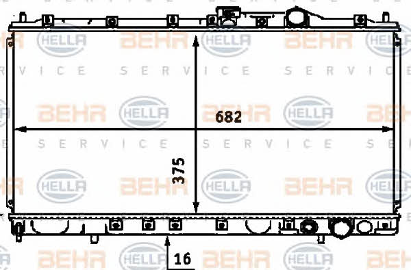 Купити Behr-Hella 8MK 376 718-391 за низькою ціною в Україні!