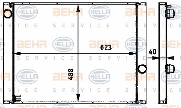 Купить Behr-Hella 8MK 376 719-151 по низкой цене в Украине!
