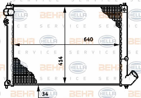 Купить Behr-Hella 8MK 376 719-621 по низкой цене в Украине!