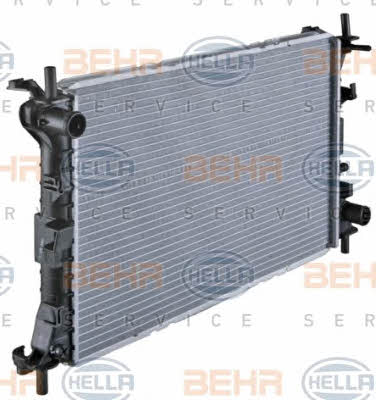 Радіатор охолодження двигуна Behr-Hella 8MK 376 720-301