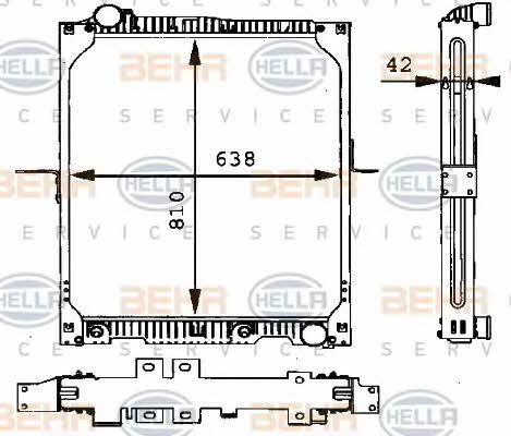 Купить Behr-Hella 8MK 376 721-151 по низкой цене в Украине!