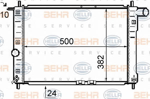 Купити Behr-Hella 8MK 376 726-501 за низькою ціною в Україні!