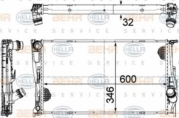 Купити Behr-Hella 8MK 376 754-011 за низькою ціною в Україні!