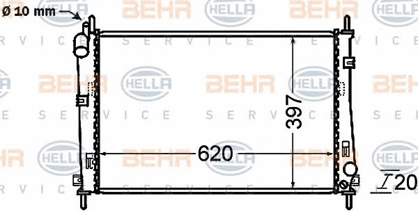 Купити Behr-Hella 8MK 376 754-781 за низькою ціною в Україні!