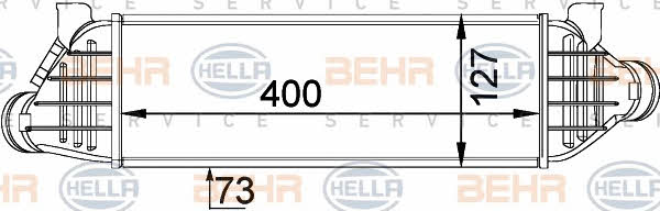 Behr-Hella 8ML 376 746-651 Інтеркулер 8ML376746651: Купити в Україні - Добра ціна на EXIST.UA!