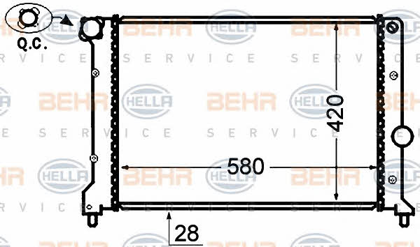 Купити Behr-Hella 8MK376766114 – суперціна на EXIST.UA!