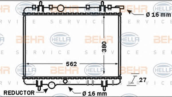 Купить Behr-Hella 8MK 376 767-081 по низкой цене в Украине!